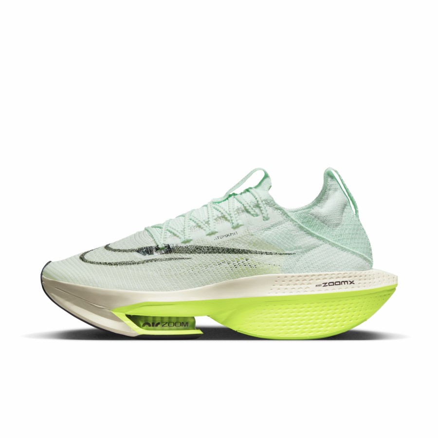 Footwear * | Nike Men'S Air Zoom Alphafly Next% 2 (300 Mint Foam/Cave Purple-Volt)