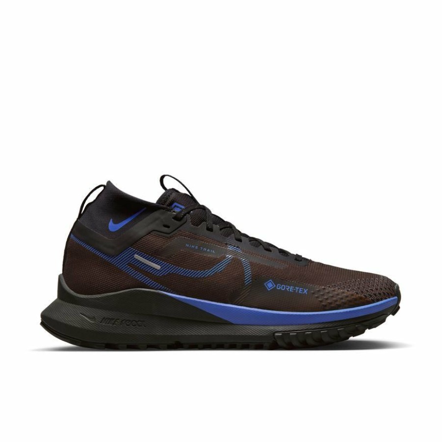 Footwear * | Nike Men'S React Pegasus Trail 4 Gore-Tex (200 Velvet Brown/Medium Blue/Black)