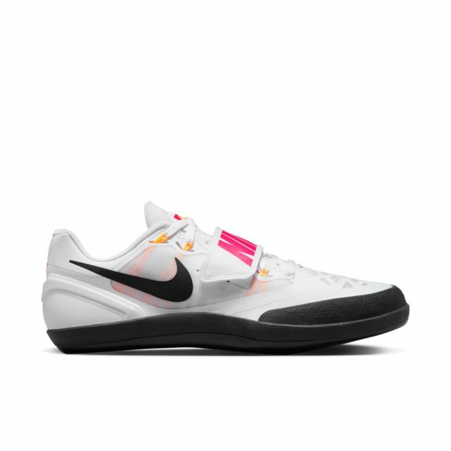 Footwear * | Nike Unisex Zoom Rotational 6 (102 White/Black/Hyper Pink/Laser Orange)