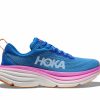 Footwear * | Hoka Women'S Bondi 8 Wide (Csaa Coastal Sky/All Aboard)