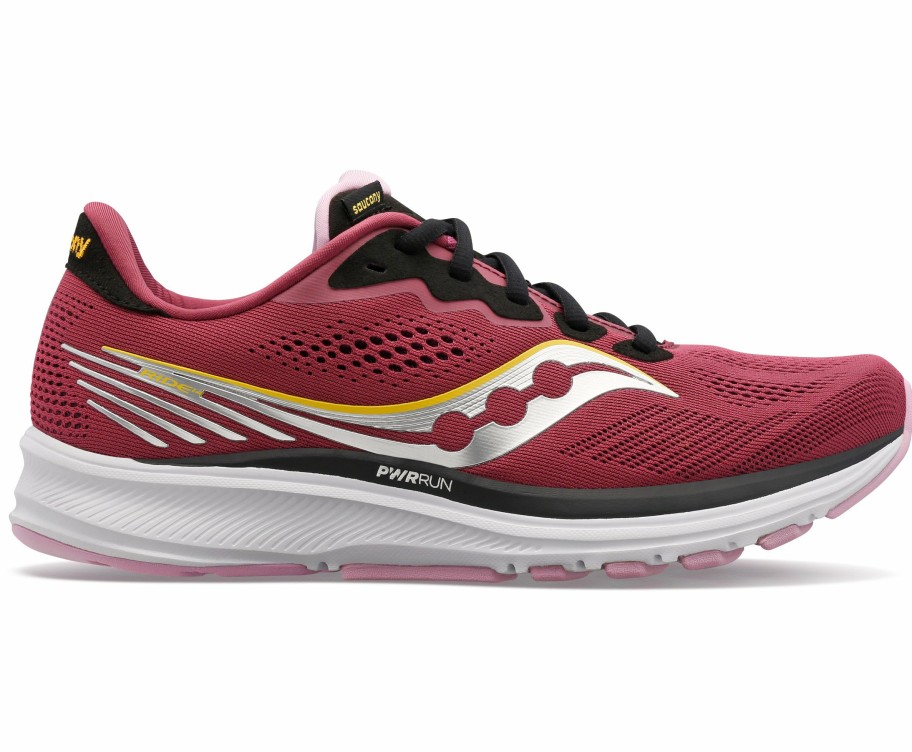 Footwear * | Saucony Women'S Ride 14 (18 Quartz/Vizi Gold)