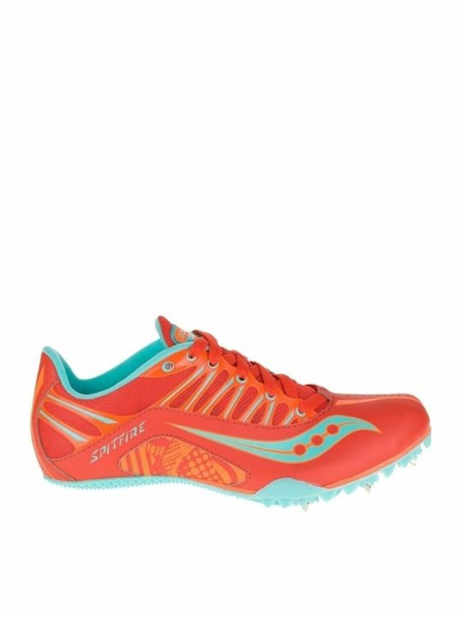 Footwear * | Saucony Women'S Spitfire (4 Red/Orange/Blue)