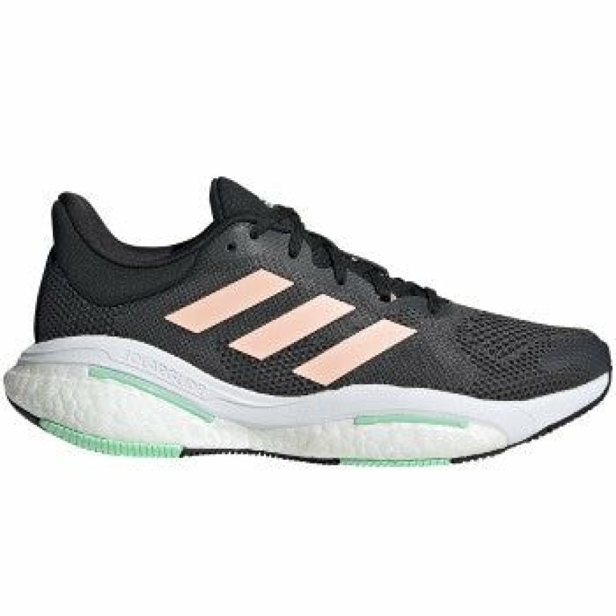 Footwear * | Adidas Women'S Solar Glide 5 (Grey Six/Light Flash Orange/Pulse Mint)