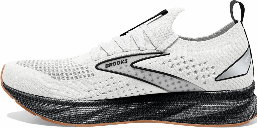 Footwear * | Brooks Men'S Levitate Stealthfit 6 (121 White/Black)