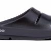 Footwear * | Oofos Women'S Ooahh Luxe Slide Sandal (Black)