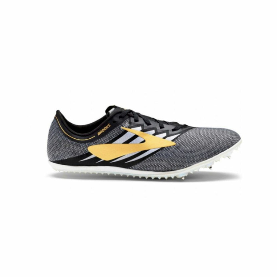 Footwear * | Brooks Men'S Elmn8 V4 (047 Black/Gold/White)