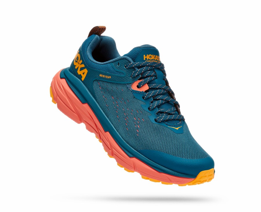 Footwear * | Hoka Women'S Challenger Atr 6 Gtx (Bccml Blue Coral/Camellia)