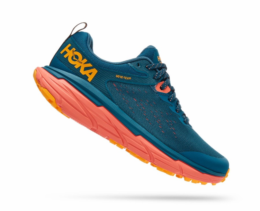 Footwear * | Hoka Women'S Challenger Atr 6 Gtx (Bccml Blue Coral/Camellia)