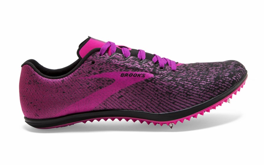 Footwear * | Brooks Women'S Mach 19 (063 Black/Hollyhock/Pink)