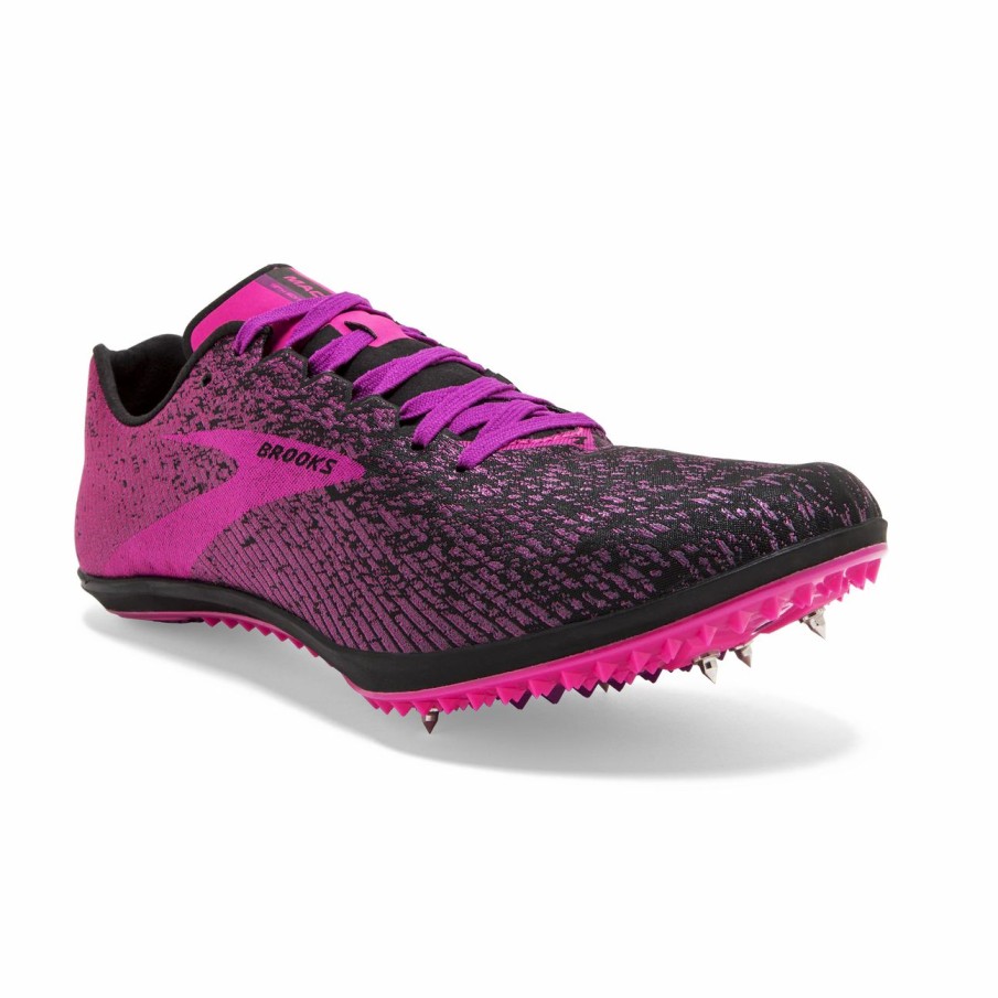 Footwear * | Brooks Women'S Mach 19 (063 Black/Hollyhock/Pink)