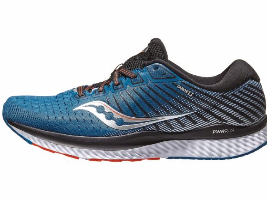 Footwear * | Saucony Men'S Guide 13 (25 Blue/Silver)