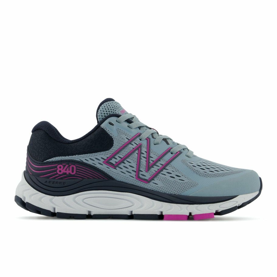 Footwear * | New Balance Women'S 840 V5 (Cm Cyclone/Eclipse/Magenta Pop)