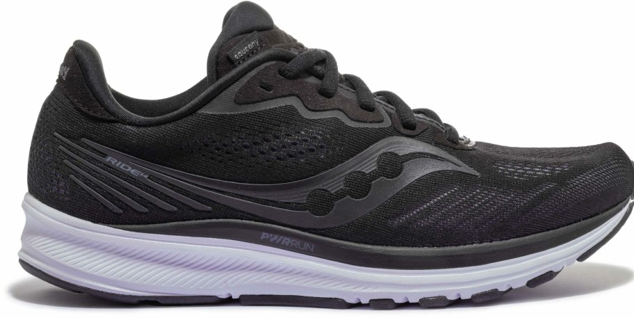 Footwear * | Saucony Men'S Ride 14 "Reflexion" (60 Black/White)