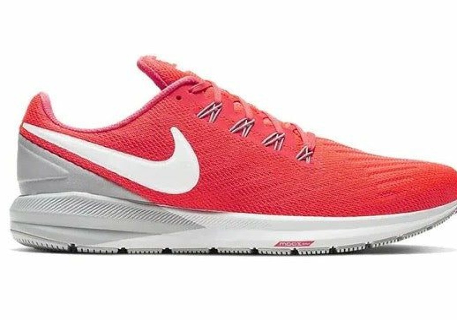 Footwear * | Nike Men'S Zoom Structure 22 (601- Laser Crimson/White)