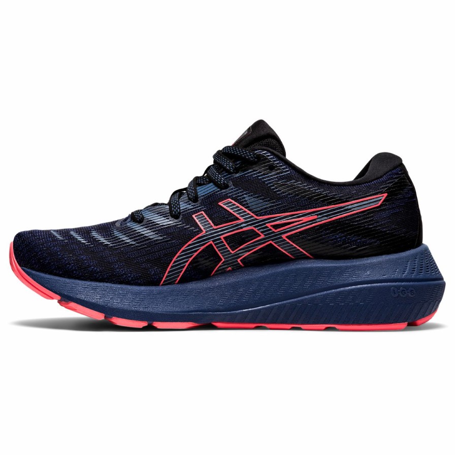 Footwear * | Asics Women'S Gel-Kayano Lite 2 (400 Thunder Blue/Blazing Coral)