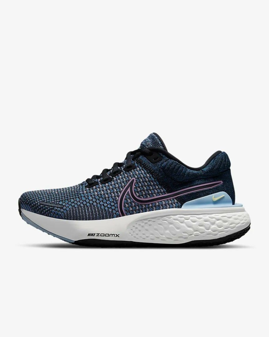 Footwear * | Nike Women'S Zoomx Invincible Run Flyknit 2 (400 Dark Marina Blue/Plum Fog/Light Marine/Black)