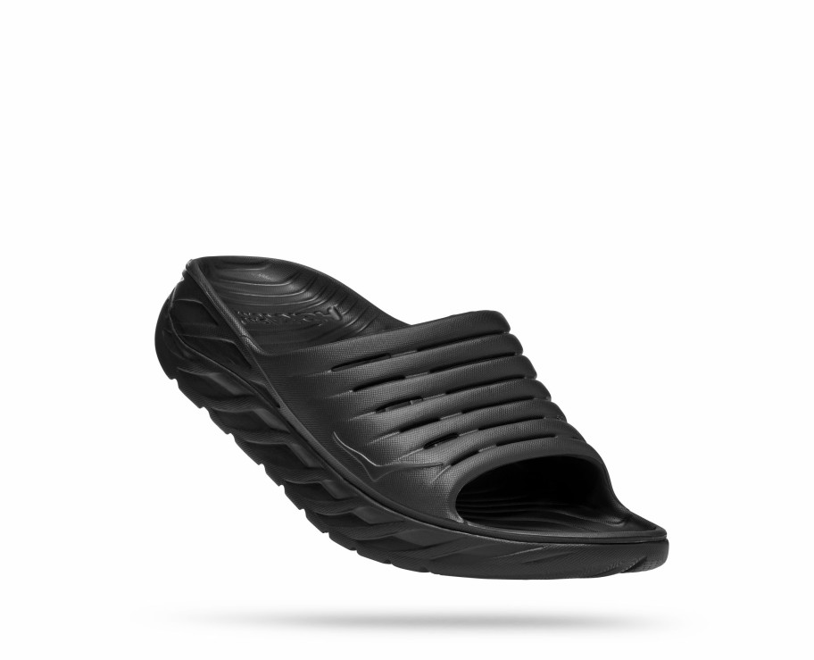 Footwear * | Hoka Unisex Ora Recovery Slide (Blk Black)