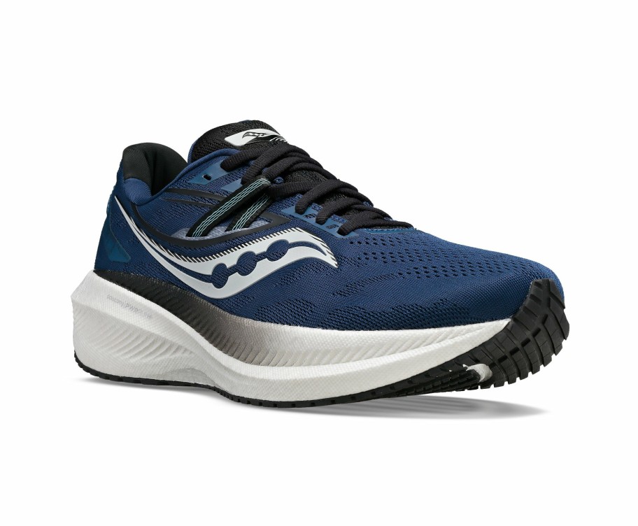 Footwear * | Saucony Men'S Triumph 20 (21 Twilight/Black)