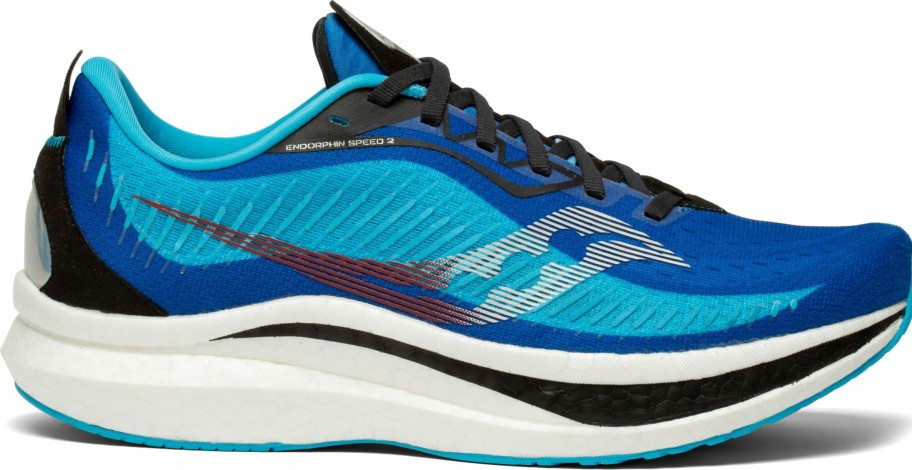 Footwear * | Saucony Men'S Endorphin Speed 2 (30 Royal/Black)