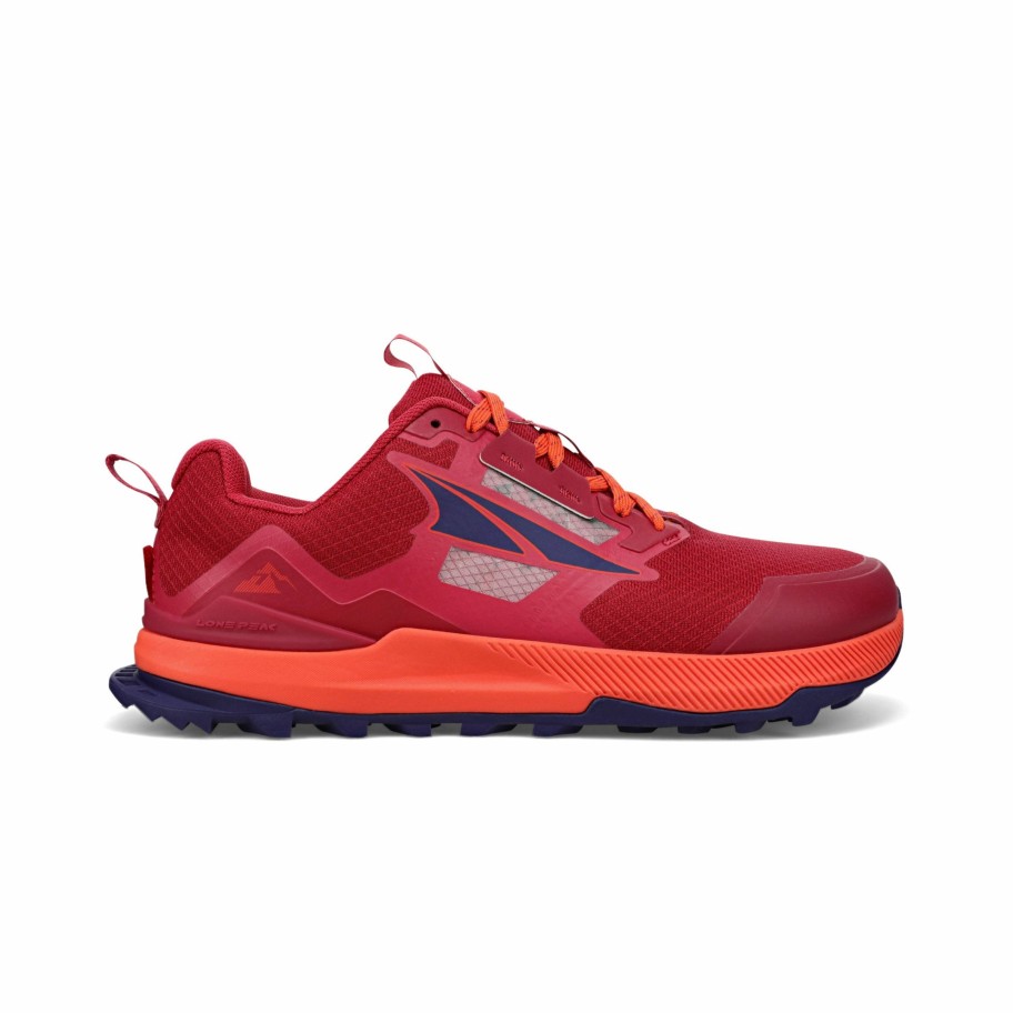 Footwear * | Altra Women'S Lone Peak 7 (668 Dark Red)