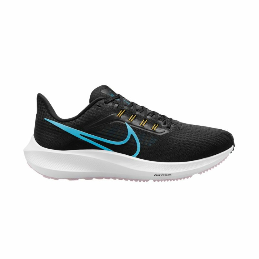 Footwear * | Nike Men'S Air Zoom Pegasus 39 (002 Black/Chlorine Blue/Anthracite)