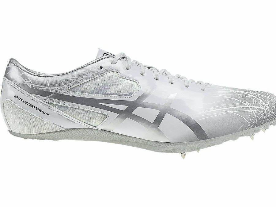 Footwear * | Asics Unisex Sonicsprint (0093 Pearlwhite/Silver/Graphite)