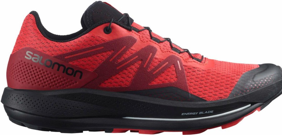 Footwear * | Salomon Men'S Pulsar Trail (900 Poppy Red/Bird/Black)