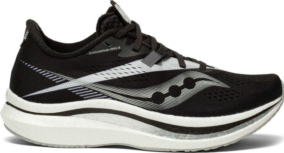 Footwear * | Saucony Women'S Endorphin Pro 2 (10 Black/White)