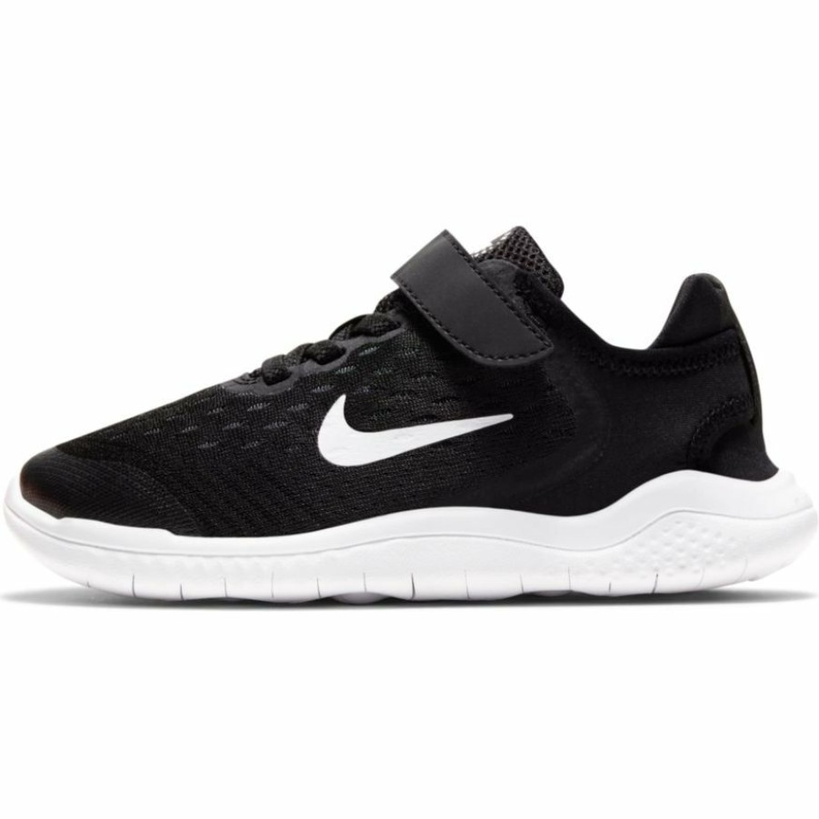 Footwear * | Nike Kid'S (Youth) Free Rn 2018 (003 Black/White) Psv