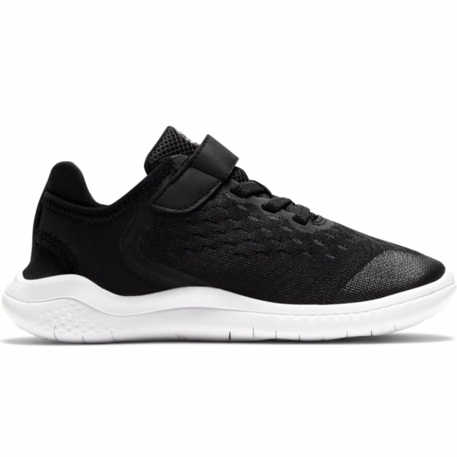 Footwear * | Nike Kid'S (Youth) Free Rn 2018 (003 Black/White) Psv