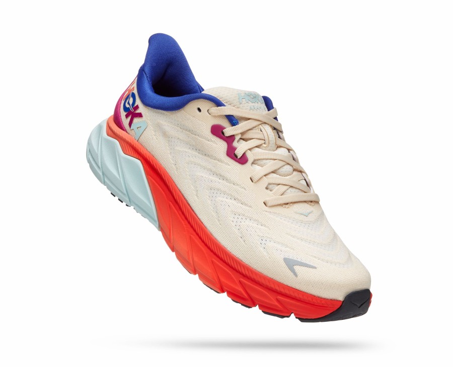 Footwear * | Hoka Women'S Arahi 6 "St(Art) Pack" (Sbfs Short Bread/Fiesta)