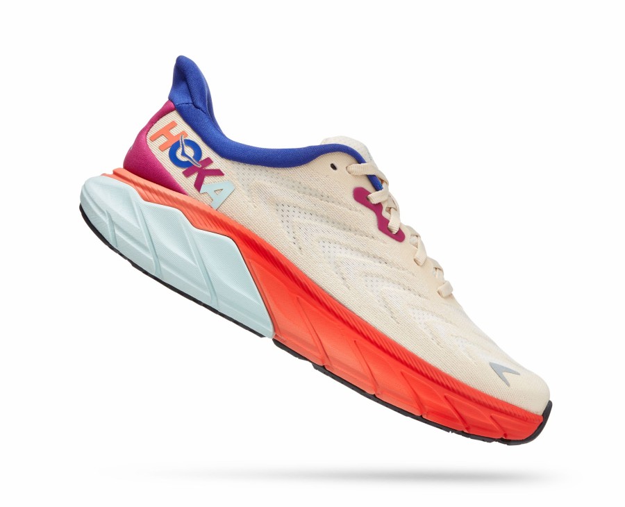 Footwear * | Hoka Women'S Arahi 6 "St(Art) Pack" (Sbfs Short Bread/Fiesta)