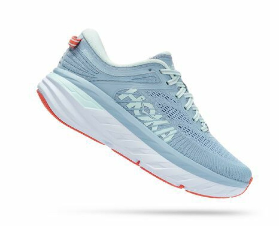 Footwear * | Hoka Women'S Bondi 7 (Bfbg Blue Fog/Blue Glass)