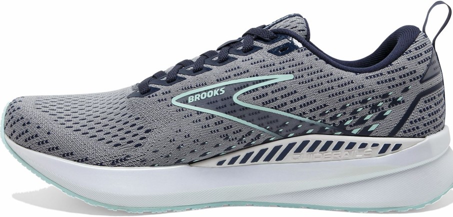 Footwear * | Brooks Women'S Levitate 5 Gts (069 Grey/Peacoat/Blue Light)