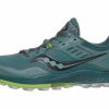 Footwear * | Saucony Men'S Peregrine 10 (30 Steel/Green)