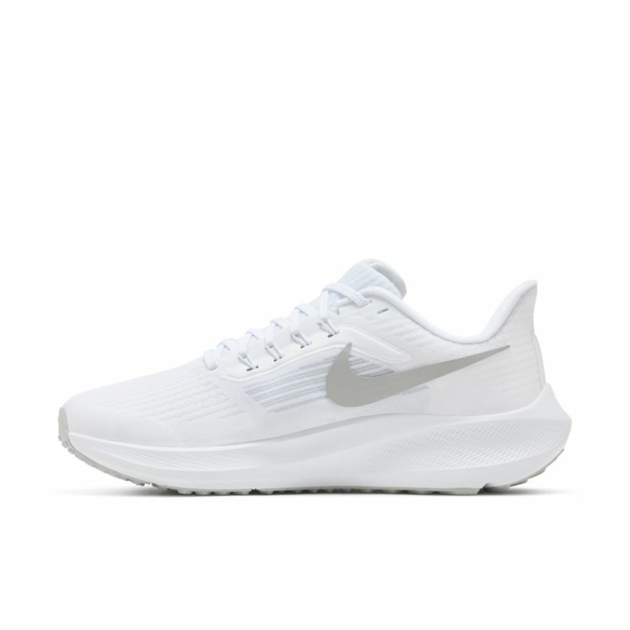 Footwear * | Nike Women'S Air Zoom Pegasus 39 (100 White/Metallic Silver/Pure Platinum)