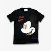 Iceberg * | Iceberg T-Shirt With Large Mickey Mouse Head Graphic Black