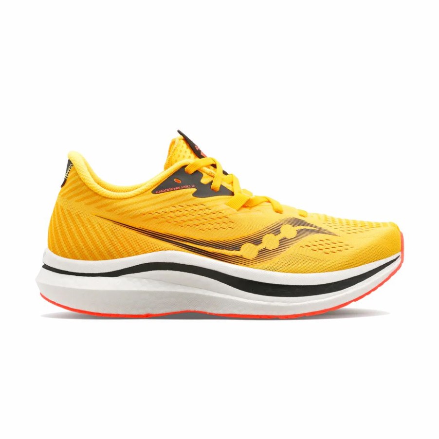 Footwear * | Saucony Women'S Endorphin Pro 2 (16 Vizi Gold/Vizi Red)