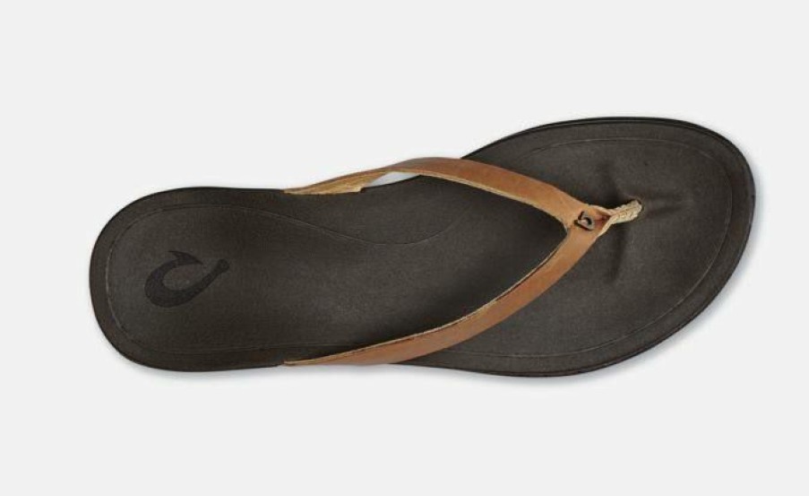 Sandals * | Women'S Olukai Ho'Opio Leather 20290-Fm48