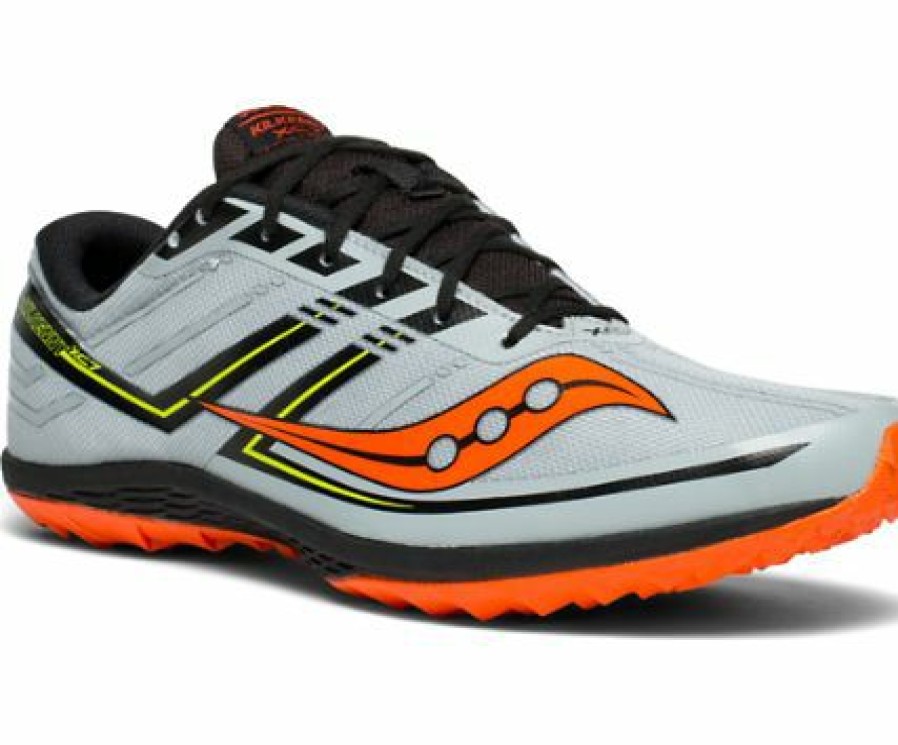 Footwear * | Saucony Men'S Kilkenny Xc 7 (4 Grey/Black/Orange)