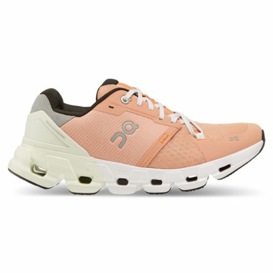 Footwear * | On Women'S Cloudflyer 4 (Peach/Aloe)