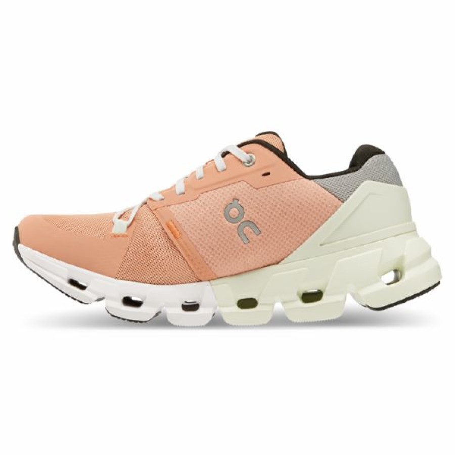 Footwear * | On Women'S Cloudflyer 4 (Peach/Aloe)