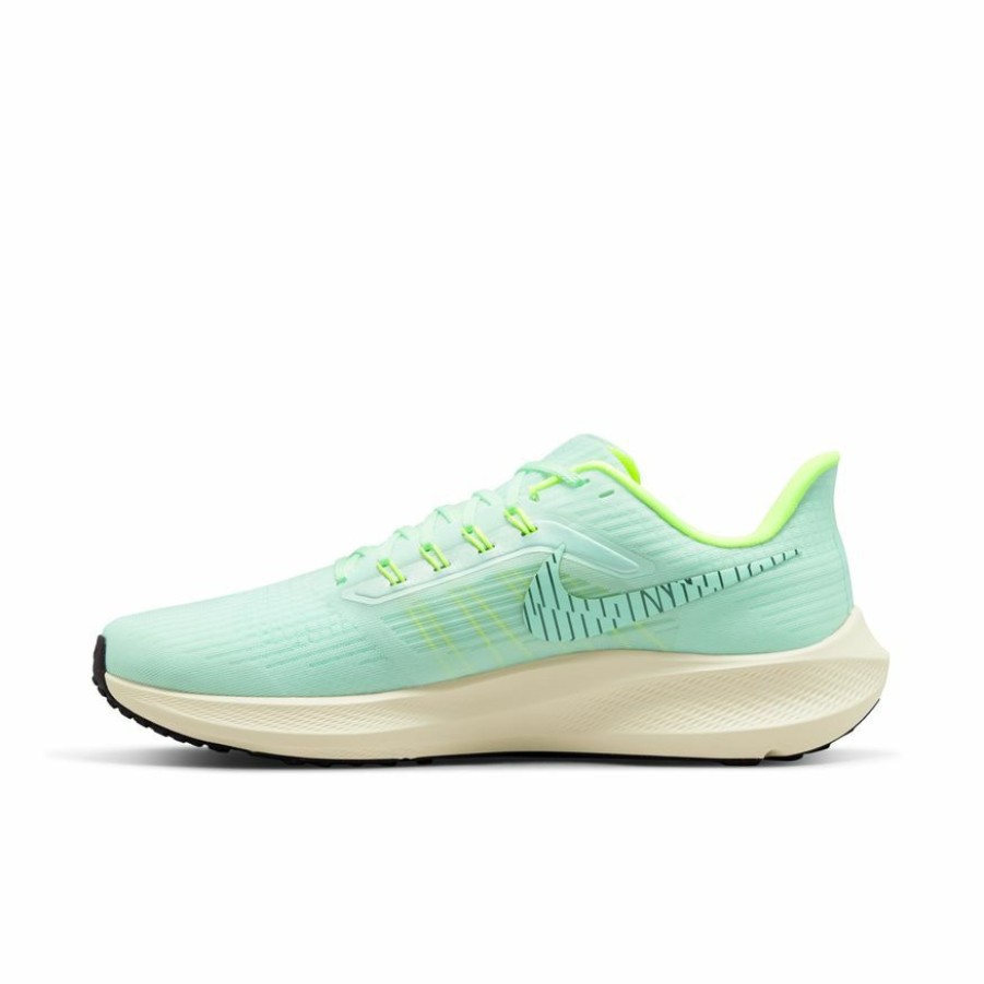 Footwear * | Nike Men'S Air Zoom Pegasus 39 (301 Barely Green/Cave Purple/Mint Foam/Volt)