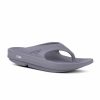 Footwear * | Oofos Unisex Ooriginal Sandal (Slate)