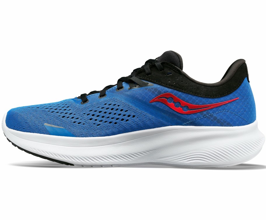 Footwear * | Saucony Men'S Ride 16 (16 Hydro/Black)