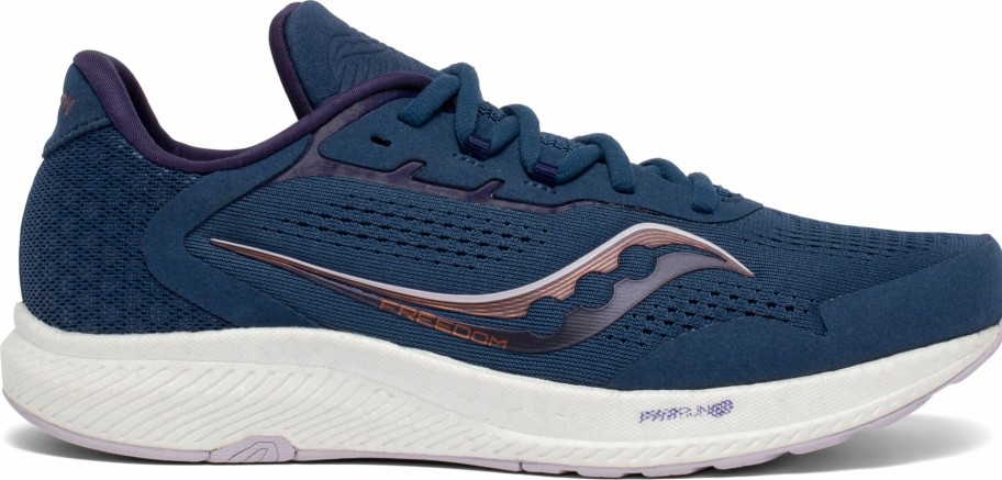 Footwear * | Saucony Women'S Freedom 4 (35 Storm/Lilac)