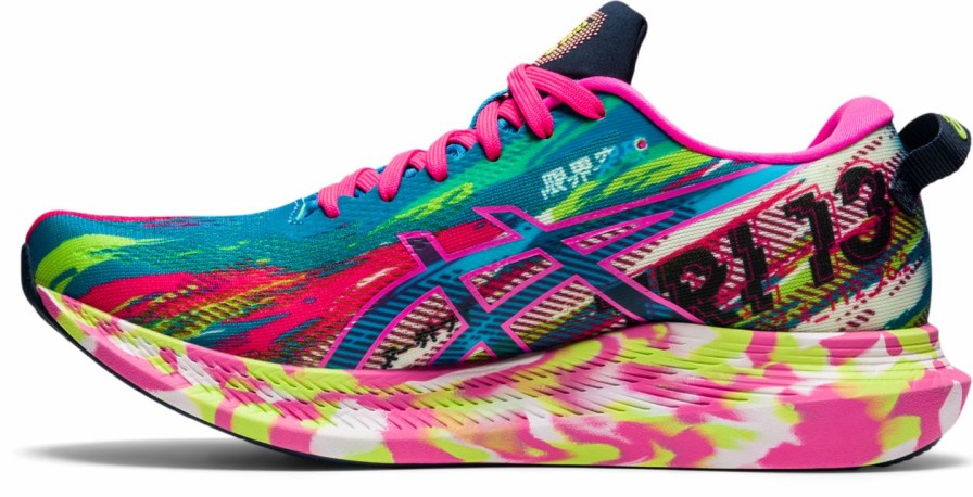 Footwear * | Asics Women'S Gel-Noosa Tri 13 (400 Digital Aqua/Hot Pink)