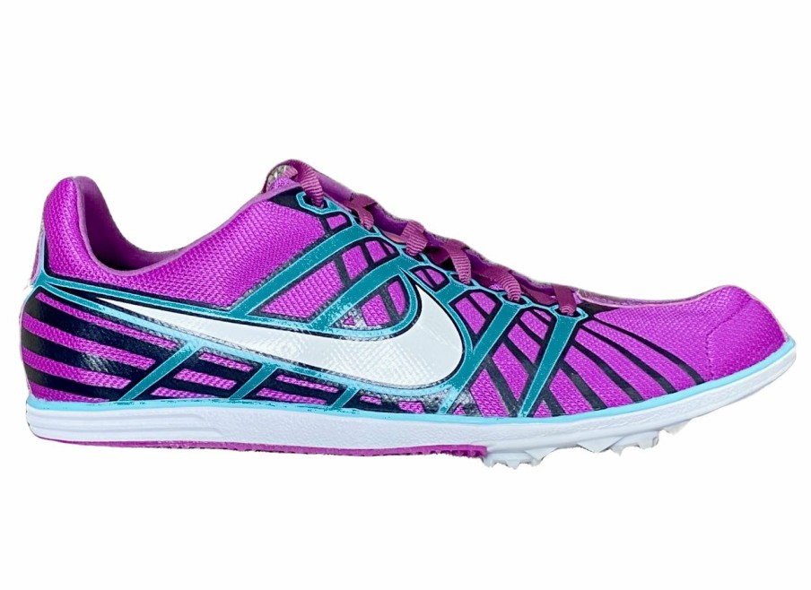 Footwear * | Nike Women'S Zoom Rival D 6 (513 Vivid Grape/White-Bright Turquiose-Black)