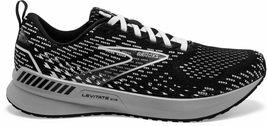 Footwear * | Brooks Women'S Levitate 5 Gts (090 Black/Grey/White)