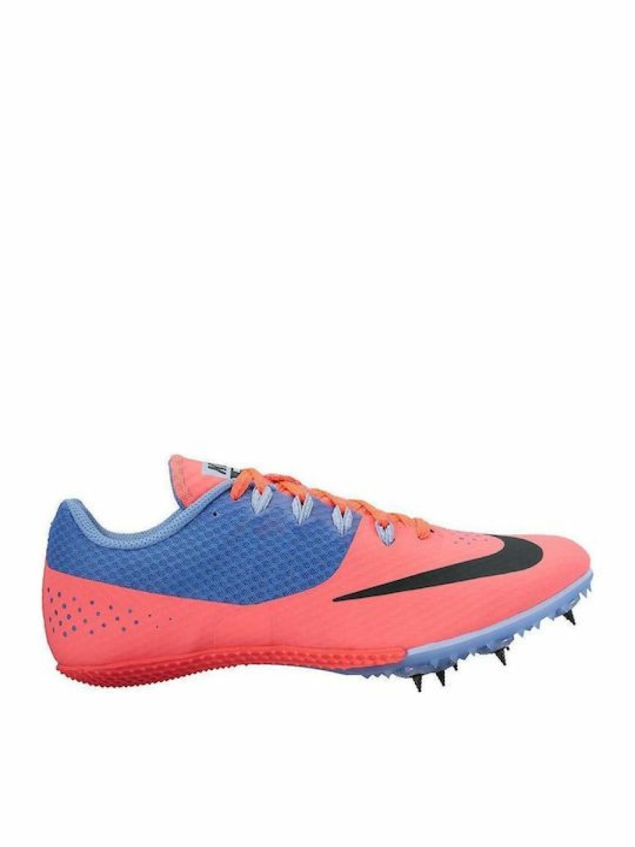 Footwear * | Nike Womens Zoom Rival S 8 (604 -Hot Punch/Black-Medium Blue)